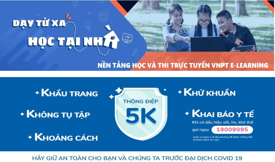 NỀN TẢNG HỌC VÀ THI TRỰC TUYẾN VNPT E-LEARNING